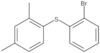 1-[(2-Bromophenyl)thio]-2,4-dimethylbenzene