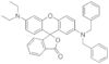 2′-[Bis(phenylmethyl)amino]-6′-(diethylamino)spiro[isobenzofuran-1(3H),9′-[9H]xanthen]-3-one