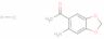 Ethanone, 1-(6-amino-1,3-benzodioxol-5-yl)-, hydrochloride (1:1)