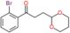 1-(2-bromophenyl)-3-(1,3-dioxan-2-yl)propan-1-one