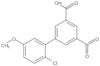 2′-Chloro-5′-methoxy-5-nitro[1,1′-biphenyl]-3-carboxylic acid