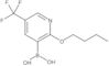 B-[2-Butoxy-5-(trifluoromethyl)-3-pyridinyl]boronic acid