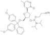 1-[5-O-[Bis(4-metoxifenil)fenilmetil]-3-O-[[bis(1-metiletil)amino](2-cianoetoxi)fosfino]-2-desoxi-…