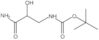 1,1-Dimethylethyl N-(3-amino-2-hydroxy-3-oxopropyl)carbamate