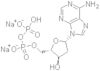 Adenosine 5′-(trihydrogen diphosphate), 2′-deoxy-, sodium salt (1:2)