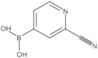 B-(2-Cyano-4-pyridinyl)boronic acid