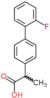 2-(2'-fluorobiphenyl-4-yl)propanoic acid