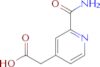 2-Carbamoyl-pyridine-4-acetic acid