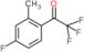 2,2,2-trifluoro-1-(4-fluoro-2-methyl-phenyl)ethanone