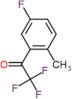 2,2,2-trifluoro-1-(5-fluoro-2-methylphenyl)ethanone