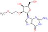 2-amino-9-[(2R,3S,4S,5R)-4-hydroxy-5-(hydroxymethyl)-3-(2-methoxyethoxy)tetrahydrofuran-2-yl]-1H-p…