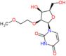 1-[(2R,3S,4S,5R)-4-hydroxy-5-(hydroxymethyl)-3-(2-methoxyethoxy)tetrahydrofuran-2-yl]pyrimidine-2,…