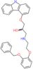 1-({2-[2-(benzyloxy)phenoxy]ethyl}amino)-3-(9H-carbazol-4-yloxy)propan-2-ol