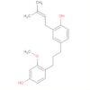 Phenol, 4-[3-(4-hydroxy-2-methoxyphenyl)propyl]-2-(3-methyl-2-butenyl)-