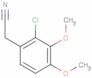 2-Chloro-3,4-dimethoxybenzeneacetonitrile