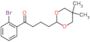 1-(2-bromophenyl)-4-(5,5-dimethyl-1,3-dioxan-2-yl)butan-1-one