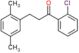 1-Propanone, 1-(2-chlorophenyl)-3-(2,5-dimethylphenyl)-