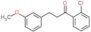 1-Propanone, 1-(2-chlorophenyl)-3-(3-methoxyphenyl)-