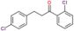 1-(2-chlorophenyl)-3-(4-chlorophenyl)propan-1-one