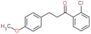 1-Propanone, 1-(2-chlorophenyl)-3-(4-methoxyphenyl)-