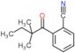 2-(2,2-Dimethyl-1-oxobutyl)benzonitrile