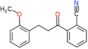 2-[3-(2-Methoxyphenyl)-1-oxopropyl]benzonitrile