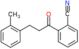 2-[3-(o-tolyl)propanoyl]benzonitrile