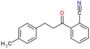 2-[3-(4-Methylphenyl)-1-oxopropyl]benzonitrile