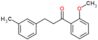 1-Propanone, 1-(2-methoxyphenyl)-3-(3-methylphenyl)-