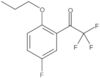 2,2,2-Trifluoro-1-(5-fluoro-2-propoxyphenyl)ethanone