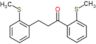 1,3-bis(2-methylsulfanylphenyl)propan-1-one