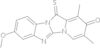 8-Methoxy-1,3-dimethyl-12-thioxo-pyrido[123,4]imidazo[1,2-a]benzimidazol-2- (12H)-one