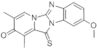 9-Metoxi-1,3-dimetil-12-tioxopirido[1′,2′:3,4]imidazo[1,2-a]benzimidazol-2(12H)-ona