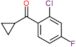 Methanone, (2-chloro-4-fluorophenyl)cyclopropyl-