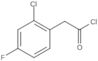 2-Chloro-4-fluorobenzeneacetyl chloride