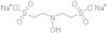 Ethanesulfonic acid, 2,2′-(hydroxyimino)bis-, sodium salt (1:2)