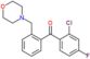 (2-chloro-4-fluoro-phenyl)-[2-(morpholinomethyl)phenyl]methanone