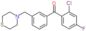 (2-chloro-4-fluoro-phenyl)-[3-(thiomorpholinomethyl)phenyl]methanone