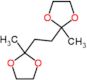 2,2'-ethane-1,2-diylbis(2-methyl-1,3-dioxolane)