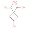 1,1-Cyclobutanedicarboxylic acid, 3-hydroxy-