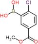 1-Methyl 3-borono-4-chlorobenzoate