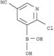 Boronic acid,B-(2-chloro-5-cyano-3-pyridinyl)-