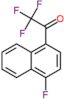 2,2,2-trifluoro-1-(4-fluoronaphthalen-1-yl)ethanone