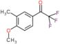 2,2,2-trifluoro-1-(4-methoxy-3-methyl-phenyl)ethanone