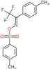 (1Z)-2,2,2-trifluoro-1-(4-methylphenyl)-N-{[(4-methylphenyl)sulfonyl]oxy}ethanimine