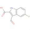 1H-Indole-2-carboxylic acid, 5-fluoro-3-formyl-