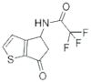 2,2,2-TRIFLUORO-N-(6-OXO-5,6-DIHYDRO-4H-CYCLOPENTA[B]THIOPHEN-4-YL)ACETAMIDE