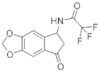 2,2,2-TRIFLUORO-N-(7-OXO-6,7-DIHYDRO-5H-INDENO[5,6-D][1,3]DIOXOL-5-YL)-ACETAMIDE