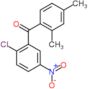 (2-chloro-5-nitrophenyl)(2,4-dimethylphenyl)methanone