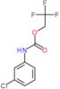 2,2,2-trifluoroethyl (3-chlorophenyl)carbamate